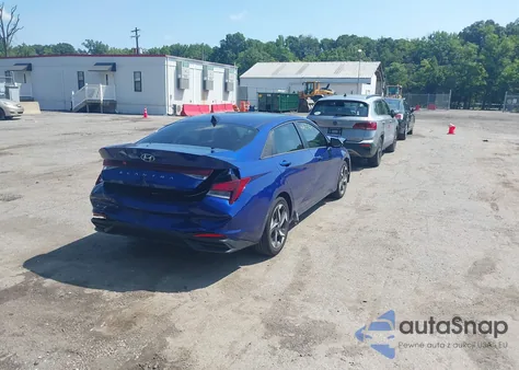 2023 Hyundai Elantra Sel z USA, uszkodzony, nr VIN 5NPLS4AG4PH102778